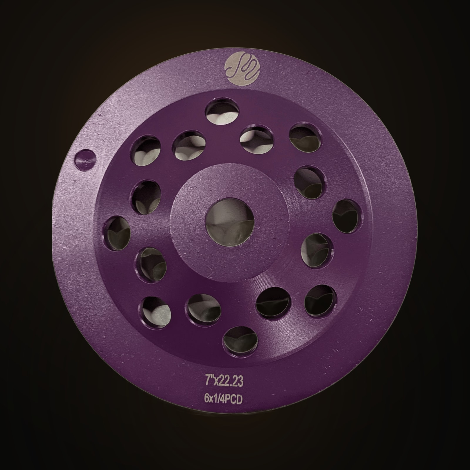 PKD-Diamant-Schleiftopf 180mm (Grobzahnung)